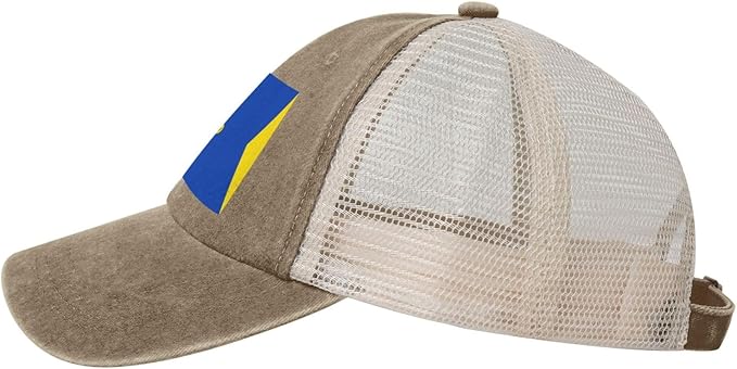 Classic Wormer vlag Denim mesh Cap Truck Driver Baseball hat Breathable Adjustable dad caps Black