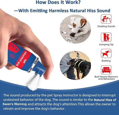 Gutes Leben Dog Corrector Spray, 70ml, Instructor Spray Dog Trainer for Stops Barking, Jumping Up, Help Stop Unnecessary Dog Behaviour, Safe, Humane Effective(1 Pack)