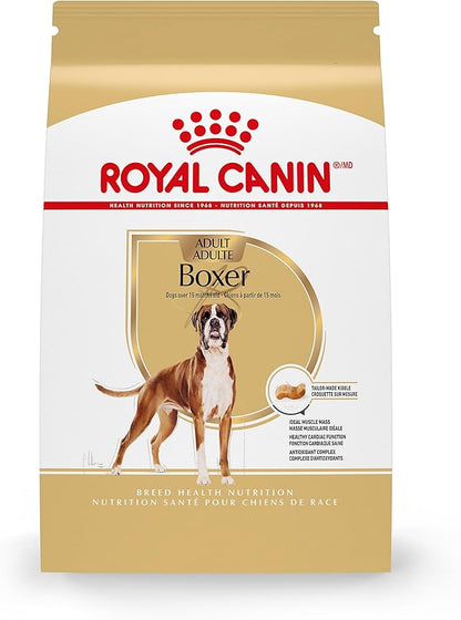 Royal Canin Breed Health Nutrition Boxer Adult Dry Dog Food, 30 lb Bag