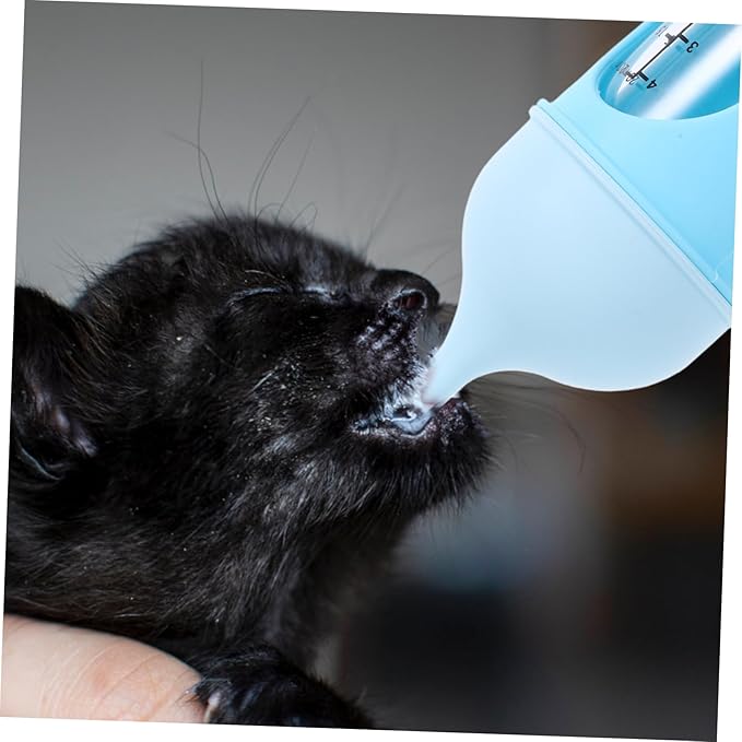 VANZACK Baby Milk Feeding Bottle for Kittens and Puppies Portable Nursing Bottle with Feeding Scale 20ml Capacity for Newborn Pets and Small Animals 1 Piece