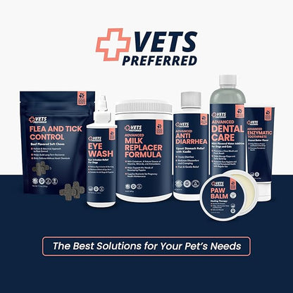 Vets Preferred Puppy Milk Replacement Formula - Dog Milk Replacer Powder Supplement for Pregnant, Lactating, Aging Dogs - Enriched with Colostrum - Nutritious Nursing Formula for Puppies - 12 Oz