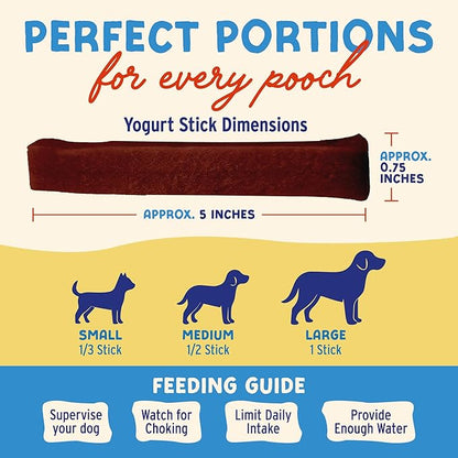 Himalayan Dog Chew Cranberry Honey Yogurt Sticks for Dogs | Protein-Rich Treats with Prebiotics & Probiotics | Lactose-Free, Grain-Free, Gluten-Free | Healthy Yogurt Chews for All Breeds | 5 Count