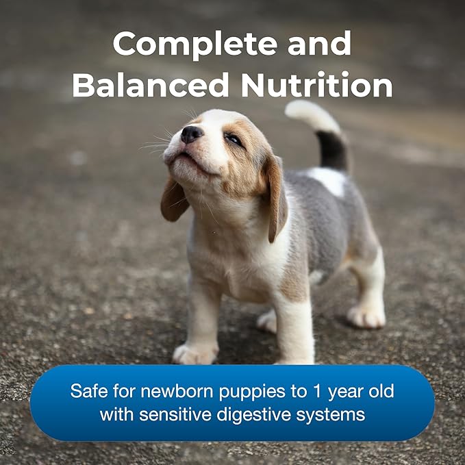 PetAg Goat’s Milk Esbilac Liquid -16 oz- Ready-to-Feed Puppy Formula with Vitamins, Minerals, and Trace Nutrients for Puppies Newborn to Six Weeks Old- for Sensitive Digestive Systems