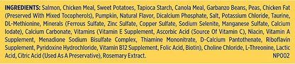 Nature's Recipe Grain Free Dry Dog Food, Salmon, Sweet Potato & Pumpkin Recipe, 34 lb. Bag