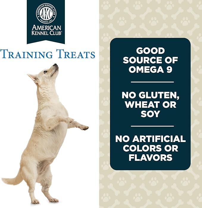 American Kennel Club Lil Champs Soft & Moist Training Treats, Turkey Flavor, All Breed Sizes, 12 Ounces