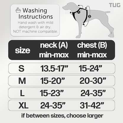 TUG Grab Dog Harness | Integrated Traffic Leash Magnetically Attached for Quick Control (Medium/Green)