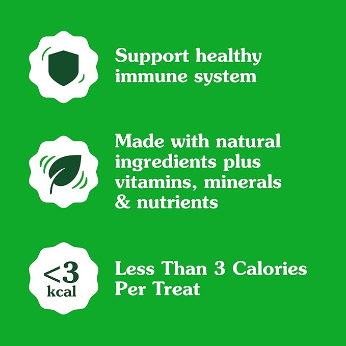 Greenies Smartbites Soft Dog Treats, Dog Immune Support Crunchy & Soft, Chicken Flavor, 28 oz. Pack