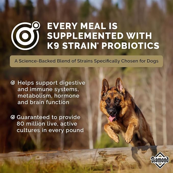 Diamond Performance All Life Stages Dry Dog Food 30/20 for Highly Active, Hard Working & Athletic Dogs 40lb Bag