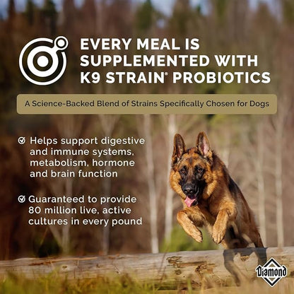 Diamond Performance All Life Stages Dry Dog Food 30/20 for Highly Active, Hard Working & Athletic Dogs 40lb Bag