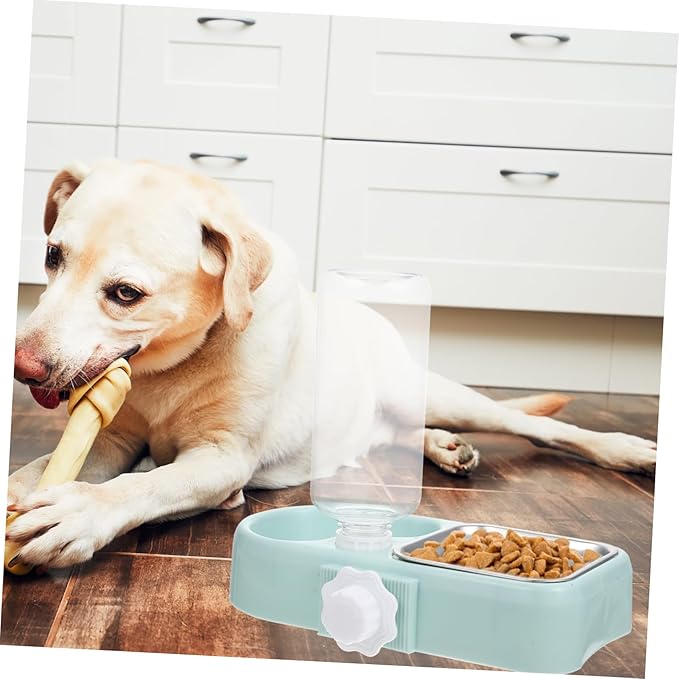 Milisten Detachable Puppy Water Bowl Cat Bowls Dog Water Dispenser Dog Cage Food