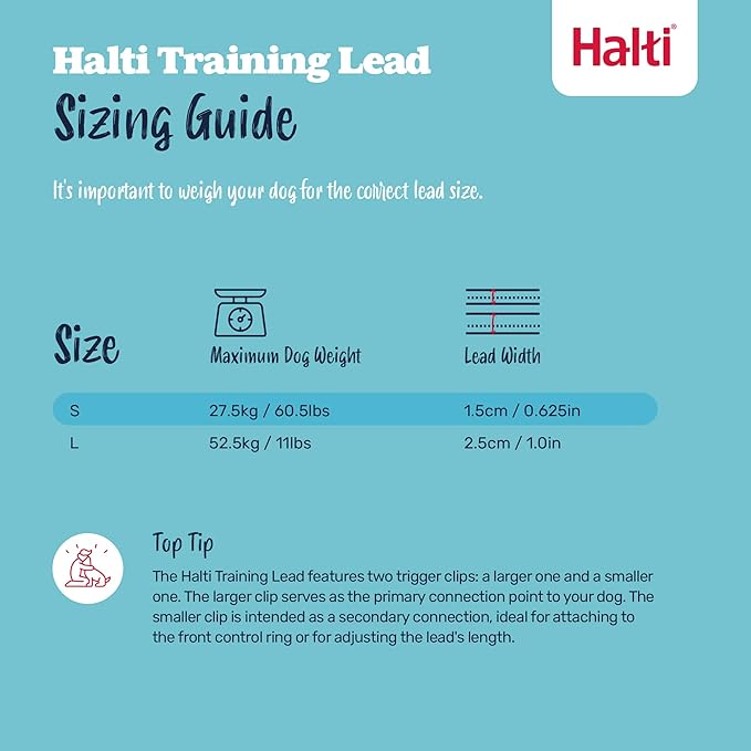 Halti Headcollar Size 4, Black & Halti Training Leash Size Large, Black Combination Pack - Stop Your Dog Pulling on the Leash. Adjustable, Lightweight with Padded Nose Band. Suitable for Large Dogs