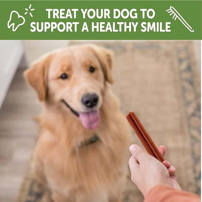 Whimzees Wellness Stix Dog Dental Treat, Chews, Freshens Breath, Large Size Sticks, 14.81 oz Bag, 7 Count