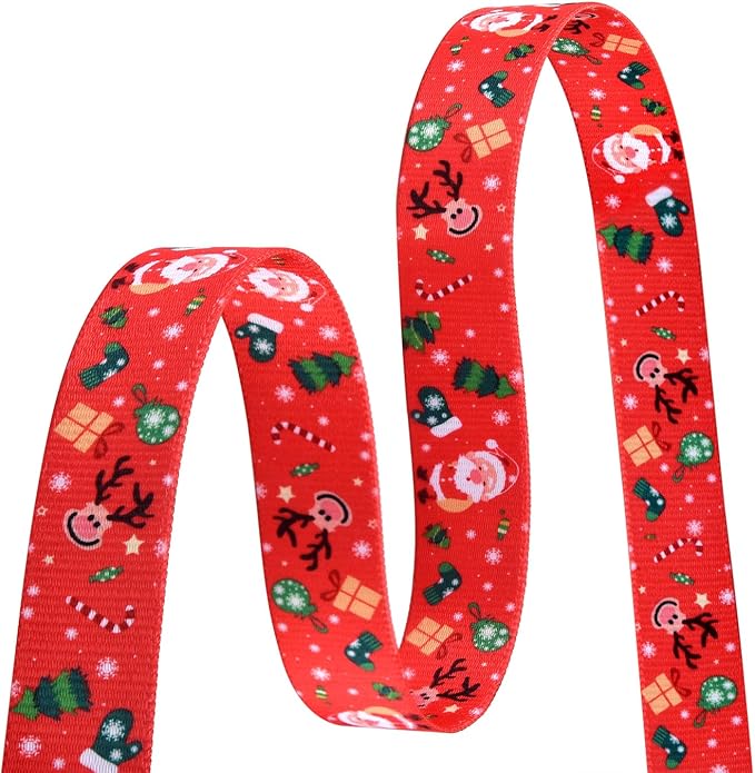 Mihqy Christmas Dog Collar and Leash Set - Premium Adjustable Dog Collar for Small Medium Large Dogs (Christmas Set,M)