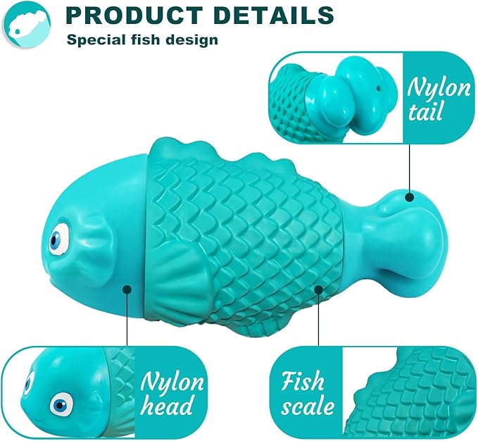 BoYoYo Dog Products Chew Toys, Squeaky Indestructible Dog Toys for Aggressive Chewers, Pet Supplies, Super Chewer, Heavy Duty