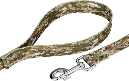 Country Brook Petz - Desert Viper Camo Martingale Dog Collar and Leash - Camouflage Collection Featuring Rugged Designs (1 Inch, Large)