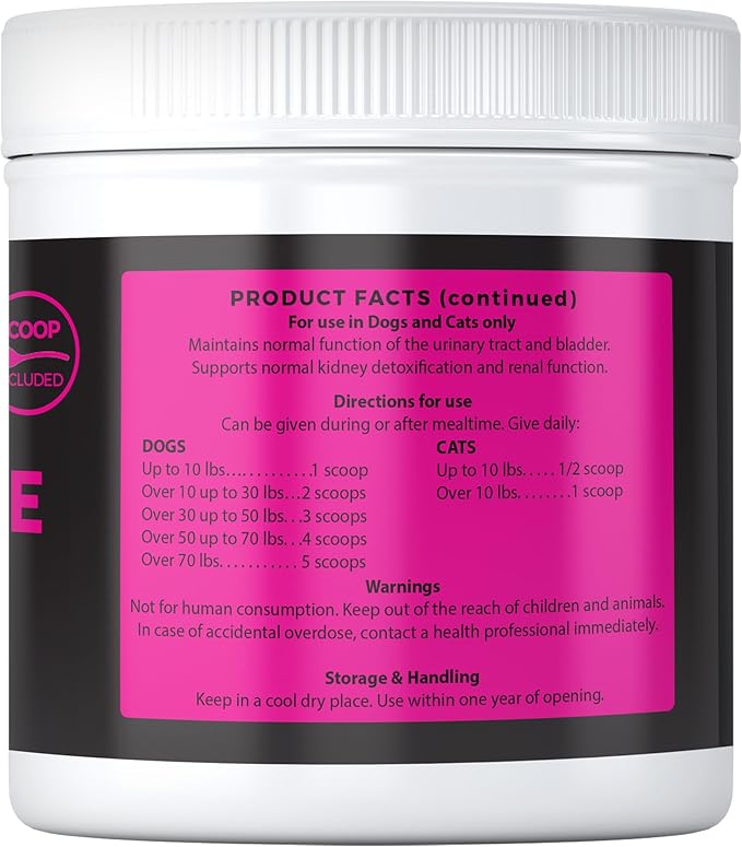 D-Mannose Supplement with Real Chicken for Dogs and Cats. Use for Immediate and Preventative Treatment of Bladder and Urinary Tract Infections UTIs. Stop Kidney Stones. Extra Strength 115 Grams.