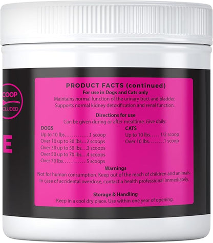 D-Mannose Supplement with Real Chicken for Dogs and Cats. Use for Immediate and Preventative Treatment of Bladder and Urinary Tract Infections UTIs. Stop Kidney Stones. Extra Strength 115 Grams.