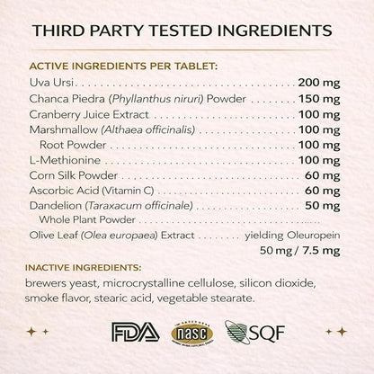 VetriScience Quick Action UT Health Chewable Tablets, UT Strength STAT Supplement for Dogs, Cranberry, Uva Ursi, and Chanca Piedra to Soothe Urinary Tract Discomfort, Smoke, 90 Count