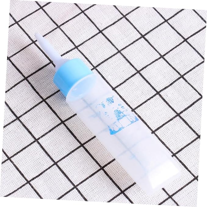 Toddmomy 2pcs Pet Nursing Bottles for Animals Food-Grade Hamster Feeders with Scale Design Portable Milk Feeders for Kittens Puppies and Pets