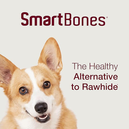 SmartBones Twist Sticks Variety Pack 50 Count, Rawhide-Free Chews For Dogs Made With Real Chicken Or Bacon And Cheese Flavor (SBM-00464)