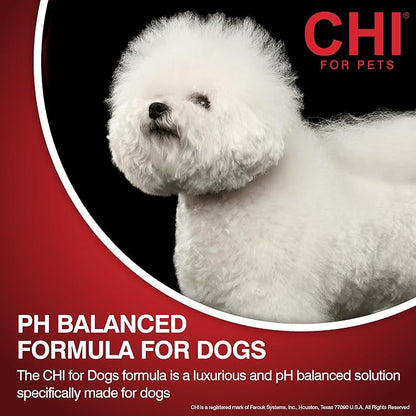 CHI for Dogs Detangling Finishing Spray, Leave-In Dog Grooming Mist to Help Release Tangles & Knots, Light Conditioning Shine Finish, Sulfate & Paraben Free, Made in the USA, 10 Fl Oz