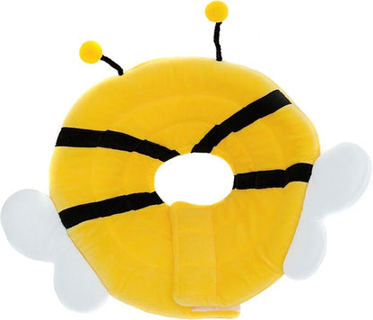 Soft Small Dog/Puppy/Cat Cone | Cute Bumblebee Cone for Small Dogs, Puppies & Cats After Surgery, Wound Care, Spay & Neuter | Dog Recovery Cones & Collars | 100% Polyester (Large)
