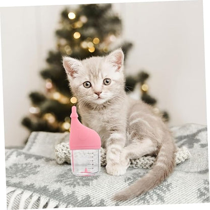 Pet Nursing Bottle for Kitten Puppy Feeding Bottle Soft Nipple Cat Milk Feeder Feeding for Newborn