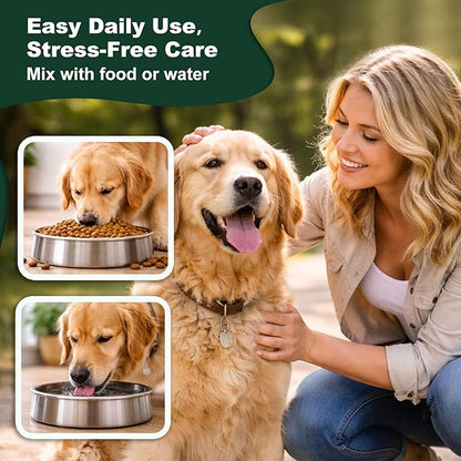 Dewormer for Dogs, Broad Spectrum for All Wormer, Promotes Digestive Comfort & Daily Balance, Pin Worms, Hookworms, Lung Worms, Round Worms, Easy-to-Use Liquid, 120 mL