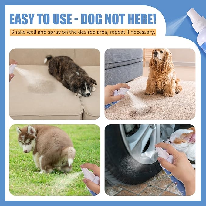 8 Oz Solution to Keep Dogs from Marking Indoors, Behavior Support Spray to Stop Dogs from Marking Their Territory, Gentle and Effective Pet Behavior Aid