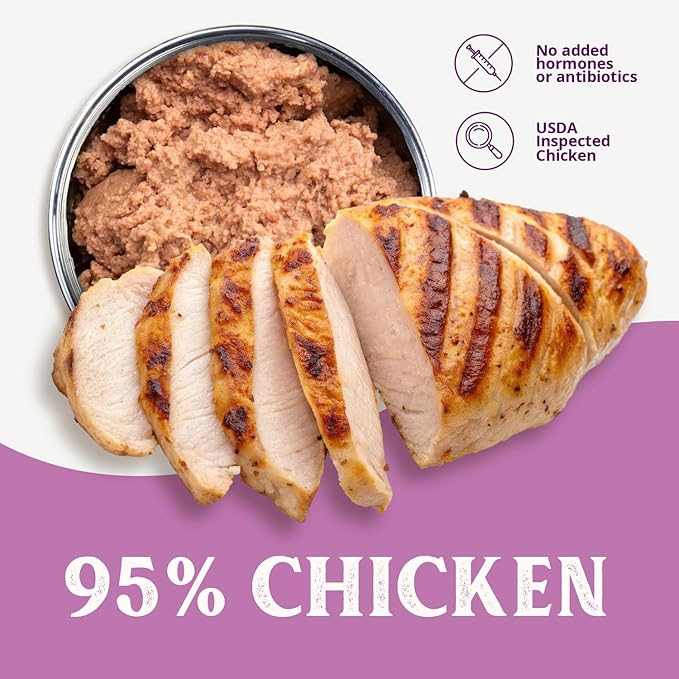 Health Extension 95% Chicken Grain-Free Wet Dog Food, High Protein Recipe, Limited Ingredients, Picky Eaters, Ideal for Sensitive Stomachs 12.5 oz (Case of 12)