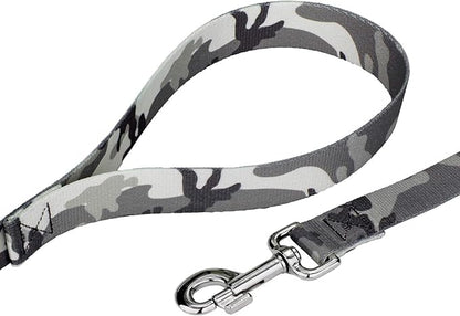 Country Brook Petz - Urban Camo Martingale Dog Collar and Leash - Military and Camo Collection Featuring Rugged Designs (5/8 Inch, Small)