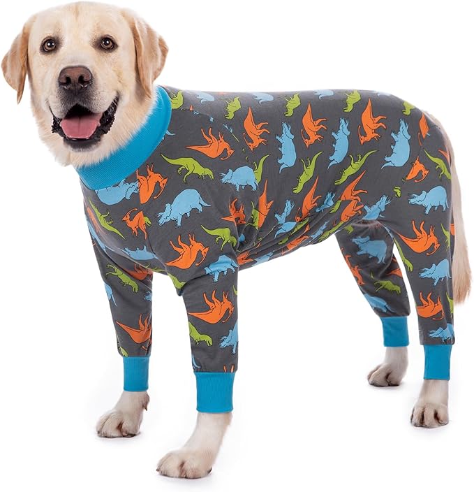 Dog Surgery Recovery Suit Onesies for Large Dogs Spayed Recovery Suit Cone Alternative After Surgery Abdominal Wounds Protector Dog Bodysuit for Medium Large Dogs Pajamas
