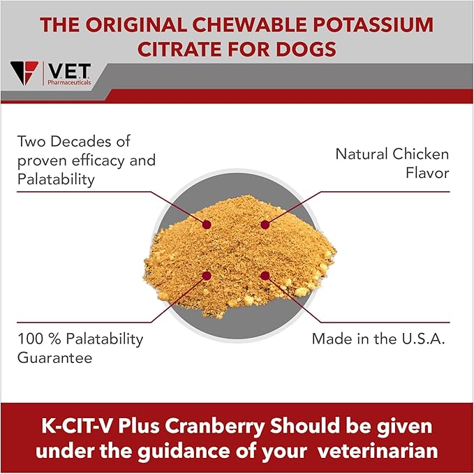 K-CIT-V Plus Cranberry 300 gm Granules for Dogs and Cats
