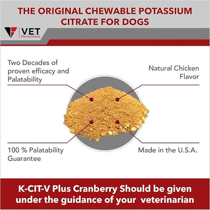 K-CIT-V Plus Cranberry 300 gm Granules for Dogs and Cats