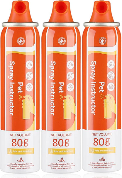 Spray Corrector Dog 80ml 3 Pack Spray Dog Trainer, Corrector Spray for Dog to Stops Barking, Jumping Up, Food Stealing, Dog Fights, Avoidance, Unwanted Dog Behaviour