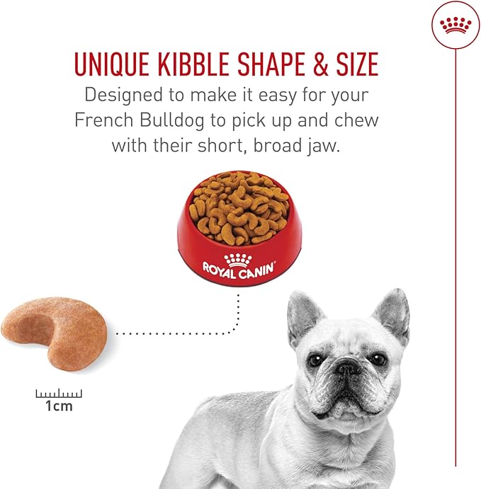Royal Canin Breed Health Nutrition French Bulldog Adult Dry Dog Food, 17 lb Bag