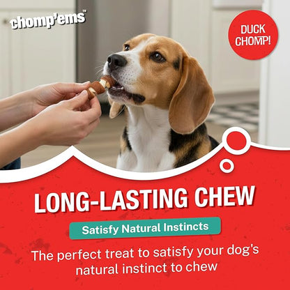 Chomp’ems Premium Beefhide Chews for Dogs, 2 Chews