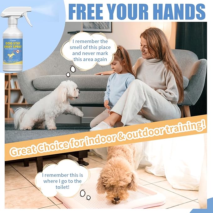 16 Oz Ideal for Training and Housebreaking | Effective Training Spray for Dogs to Stop Unwanted Marking and Messy Urination