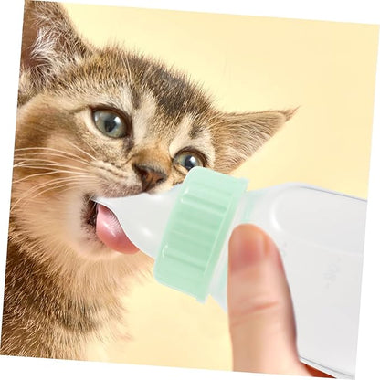 VANZACK PET Nursing Bottle Kit Sturdy 250ml Milk Feeder for Kittens and Puppies Portable PET Feeding Bottle Easy-Grip Design and Nursing