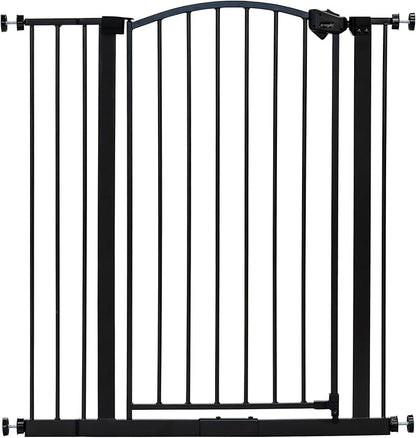Regalo 36" Extra Tall Home Accent Arch Baby Gate for Doorways & Bottom of Stairs, Pressure Mount for Babies, Toddlers & Pets, Ages 6-24 Months, Tested & Safe, White