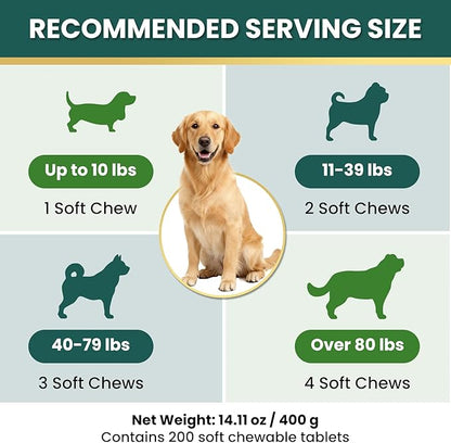 Dog Cough Relief Chews,Kennel Coughing Treatment,Natural Herbal Formula, Relief for Cough and Breathing Discomfort-100% Natural Respiratory Support,Safe Suppressant Treats