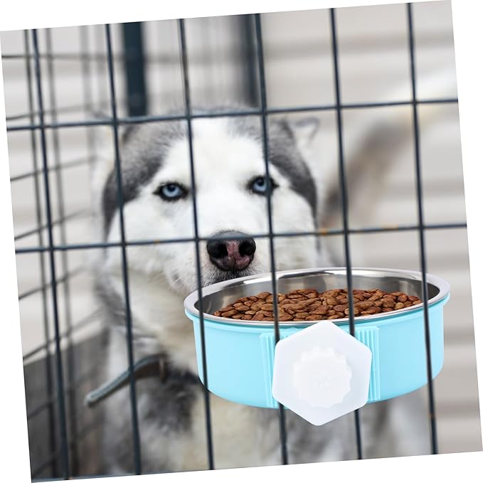 BESPORTBLE Durable Pet Bowl Large Dog Feeder Stainless Steel Construction Prevents Spills Pet Supplies