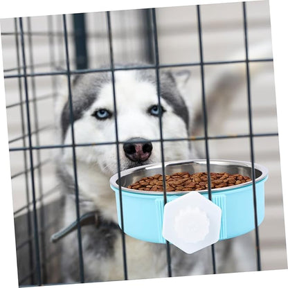 BESPORTBLE Durable Pet Bowl Large Dog Feeder Stainless Steel Construction Prevents Spills Pet Supplies