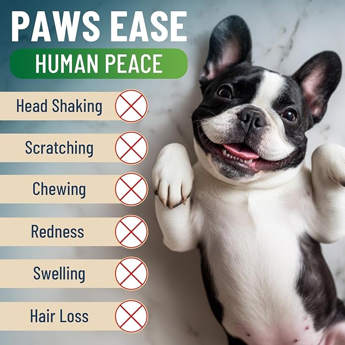 Dog Allergy Chews, 200 Dog Itching Skin Relief Chews, Immune & Seasonal Allergy Support, Paw Licking, Skin & Coat Support, Gut & Digestive Health, Dogs Allergy Relief, Chicken Flavor