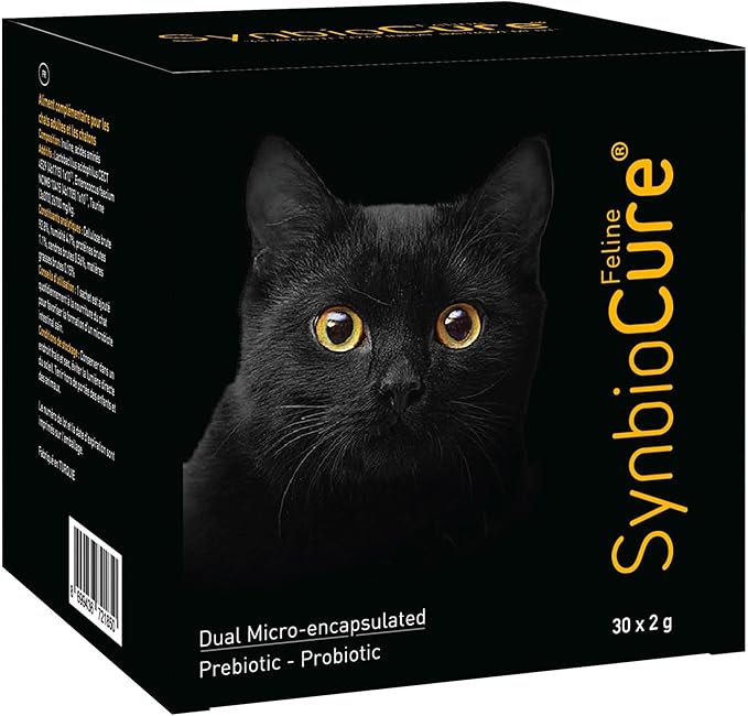 I Probiotics & Prebiotics for Cats I Powder Cat Supplement I Digestive Health Support I 200 Billion Bacteria Per Sachet I 30 Sachets*2 g