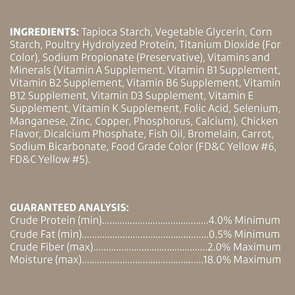 Wonder Bound Chicken Flavor Dog Treat Sticks - 12 Count - Rawhide-Free, Dental Health Chews for Plaque & Tartar Control, Easy Digest, Long-Lasting Snack