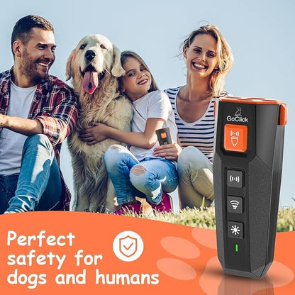New Dog Bark Deterrent > 3 Emitters > Dog Training Tool> Safe and User-Friendly > Designed to Train Dogs and Discourage Excessive Barking > Alternative to Shock Collars.
