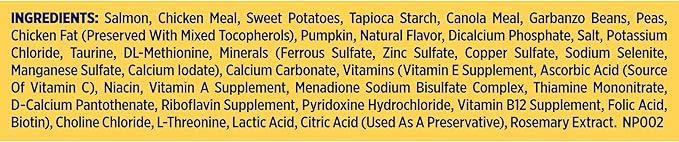 Nature's Recipe Grain Free Salmon, Sweet Potato & Pumpkin Recipe Dry Dog Food, 24 lb. Bag