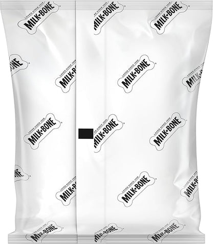 Milk-Bone Mini's Flavor Snacks Dog Treats, 35 Ounce Refill Packs (Pack of 2) Crunchy Texture Helps Reduce Tartar
