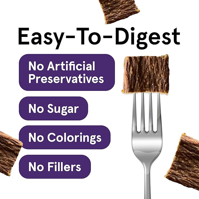 TRMC Real Meat Dog Treats - Two 12oz Bag of Bite-Sized Air-Dried Lamb & Liver Jerky for Dogs - Grain-Free Jerky Pet Treats Made up of 95% Free-Range, Grass Fed Lamb - All-Natural Treats